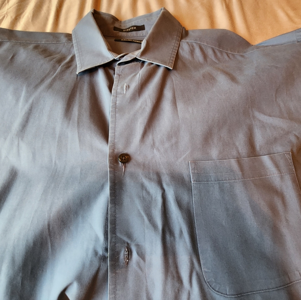 Murano Blue Dress Shirt